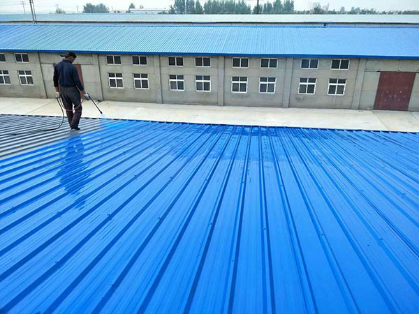 舞钢 彩钢瓦喷漆翻新工业厂房、仓库